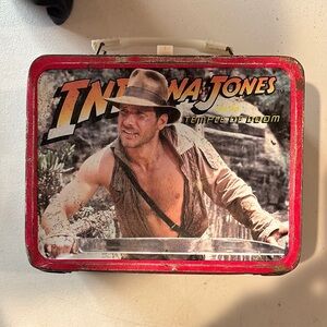 Indiana Jones Metal Lunchbox